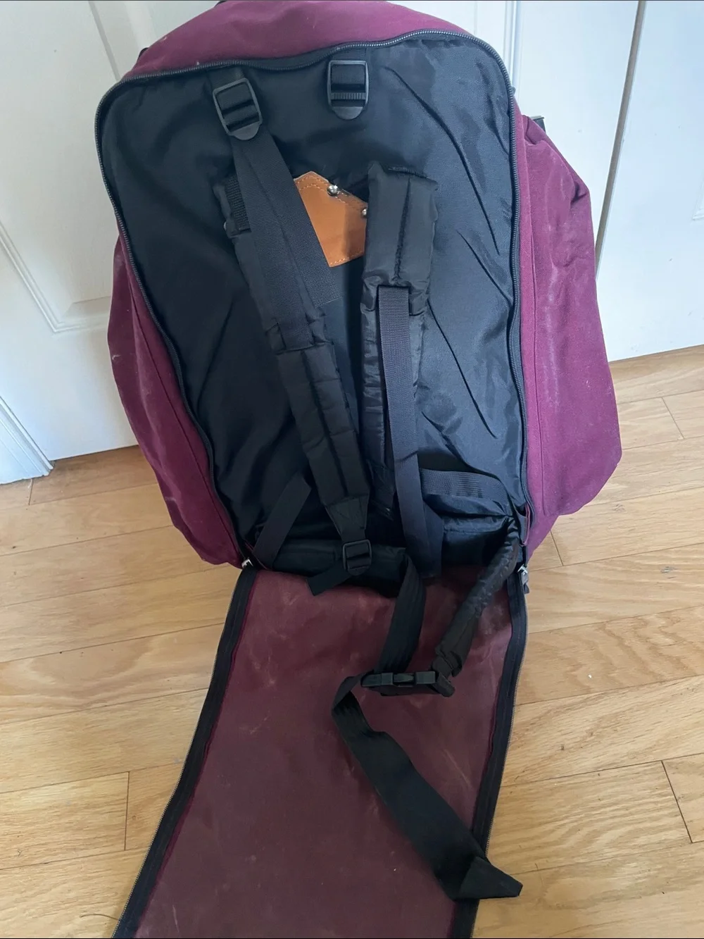 Vintage Hartmann Canvas Travel Backpack